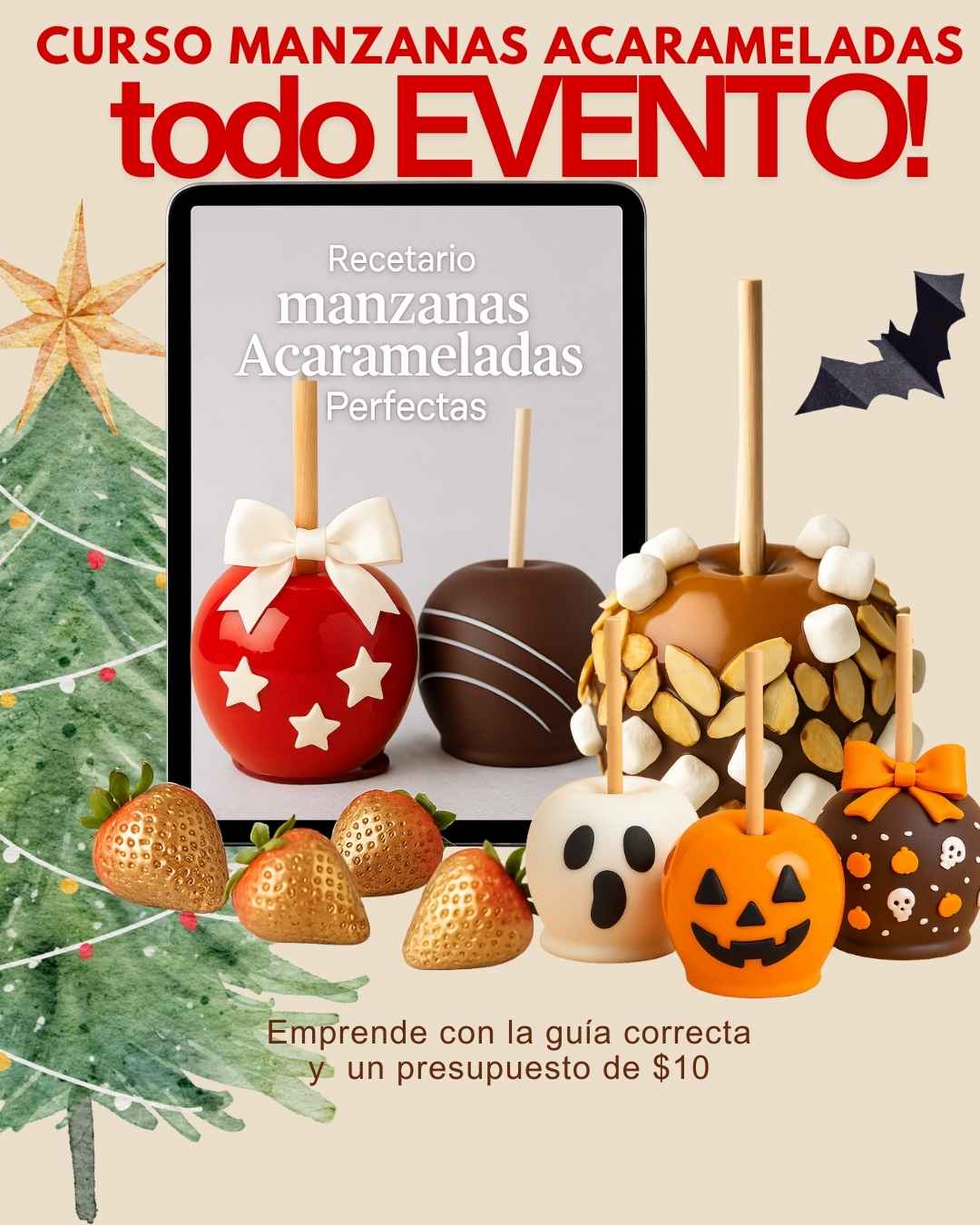 receta manzanas acarameladas perfectas (1) Receta Manzanas Acarameladas